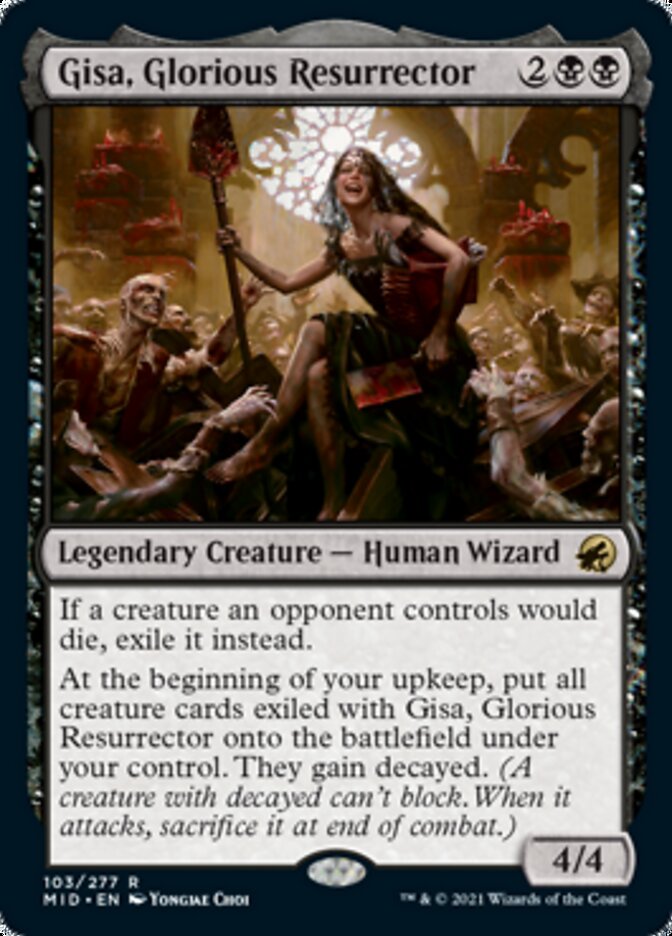 Gisa, Glorious Resurrector [Innistrad: Midnight Hunt] | Shuffle n Cut Hobbies & Games