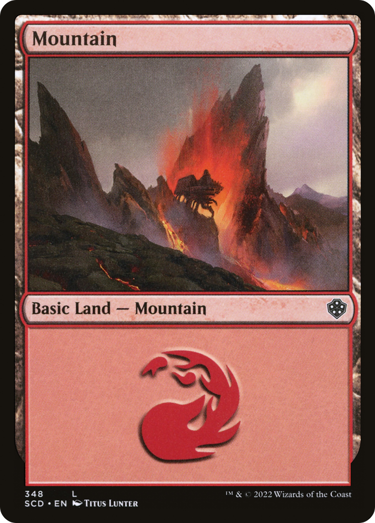 Mountain (348) [Starter Commander Decks] | Shuffle n Cut Hobbies & Games