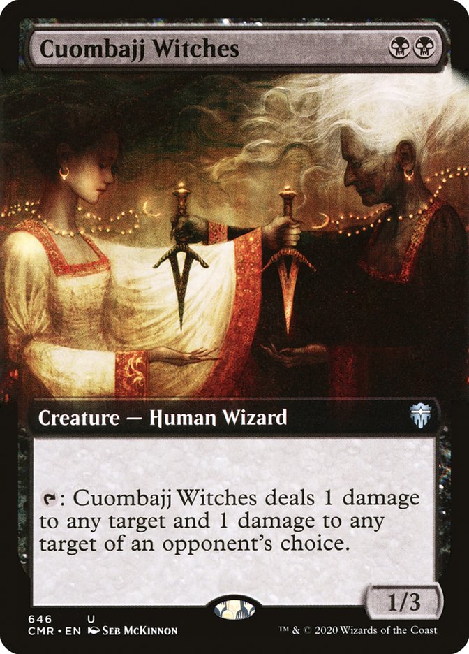 Cuombajj Witches (Extended Art) [Commander Legends] | Shuffle n Cut Hobbies & Games