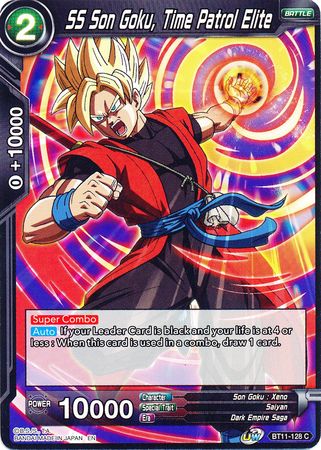 SS Son Goku, Time Patrol Elite [BT11-128] | Shuffle n Cut Hobbies & Games