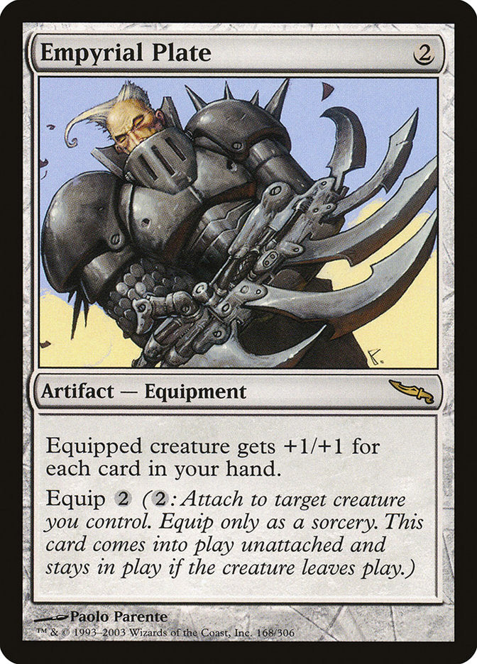 Empyrial Plate [Mirrodin] | Shuffle n Cut Hobbies & Games