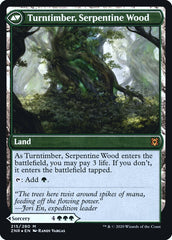 Turntimber Symbiosis // Turntimber, Serpentine Wood [Zendikar Rising Prerelease Promos] | Shuffle n Cut Hobbies & Games