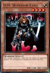 D.D. Warrior Lady [MAGO-EN110] Rare | Shuffle n Cut Hobbies & Games