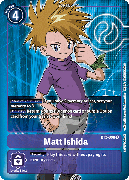 Matt Ishida [BT2-090] (Buy-A-Box Promo) [Release Special Booster Ver.1.0 Promos] | Shuffle n Cut Hobbies & Games