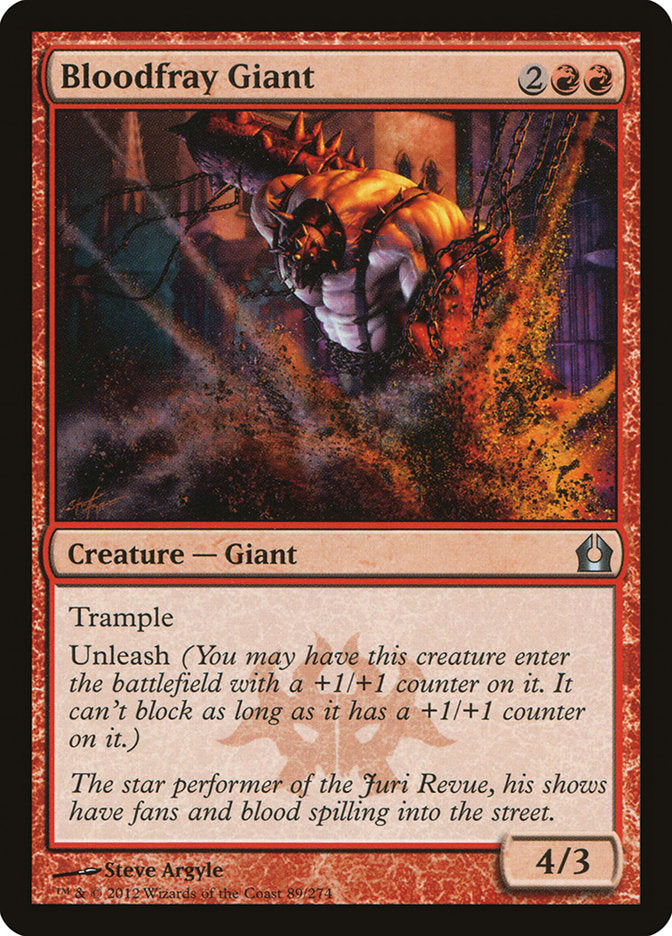 Bloodfray Giant [Return to Ravnica] | Shuffle n Cut Hobbies & Games