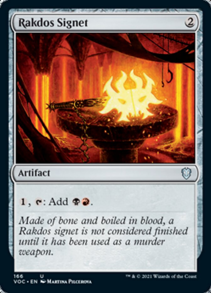 Rakdos Signet [Innistrad: Crimson Vow Commander] | Shuffle n Cut Hobbies & Games