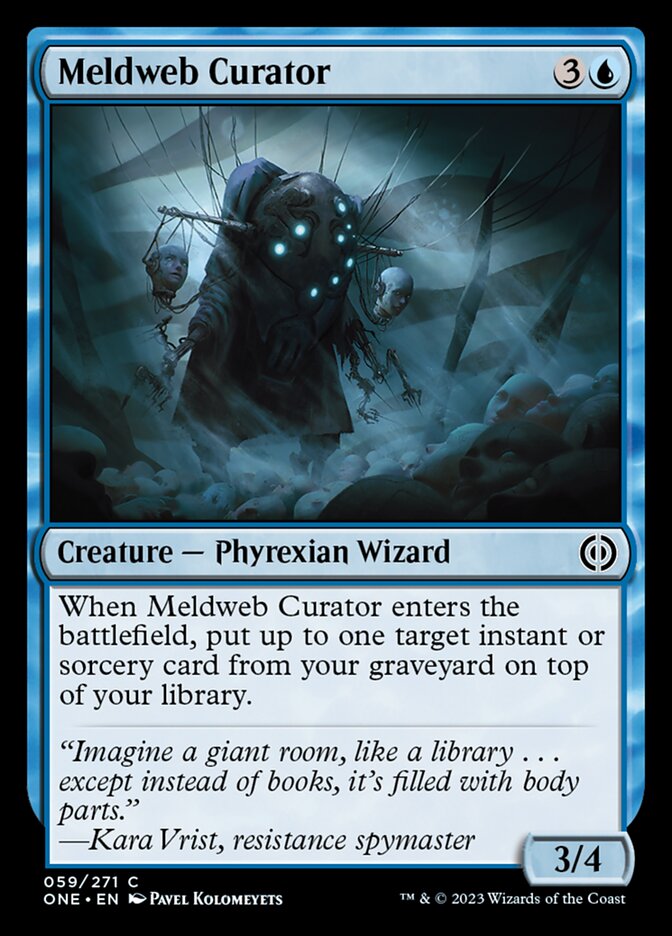 Meldweb Curator [Phyrexia: All Will Be One] | Shuffle n Cut Hobbies & Games