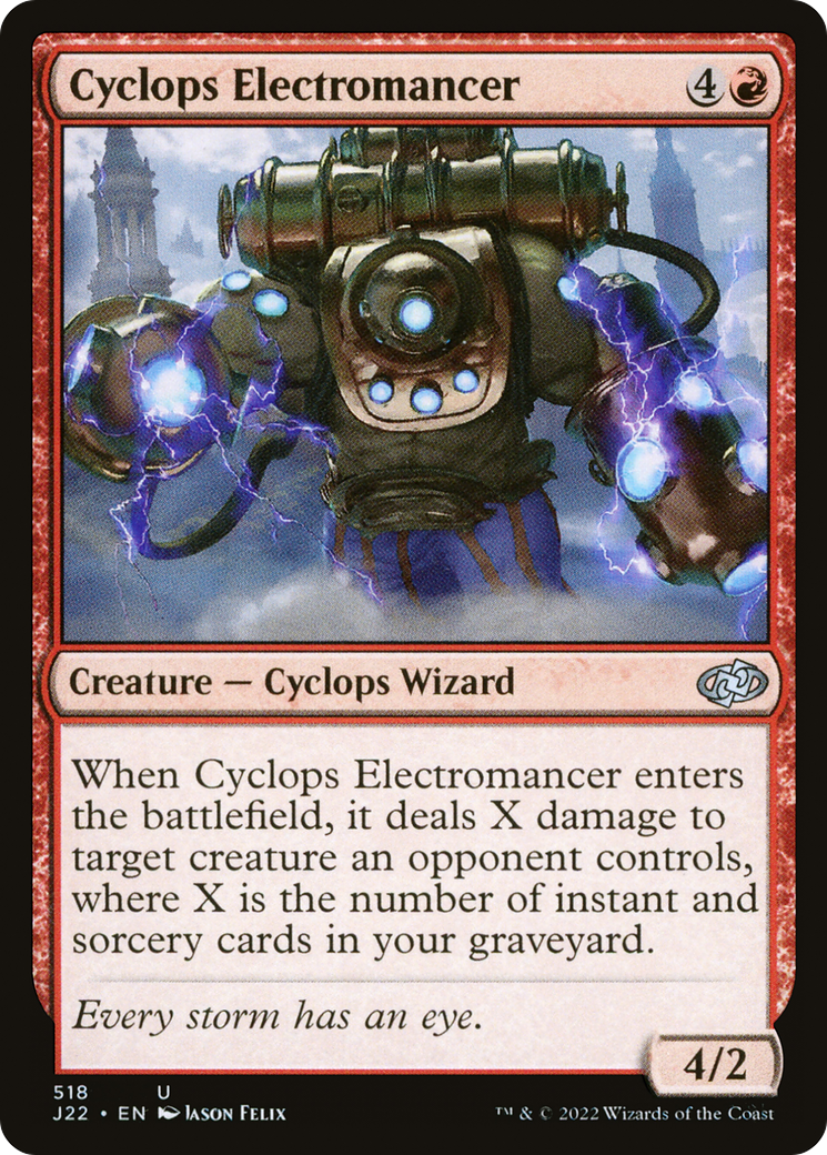 Cyclops Electromancer [Jumpstart 2022] | Shuffle n Cut Hobbies & Games