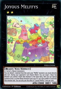 Joyous Melffys [PHRA-EN044] Super Rare | Shuffle n Cut Hobbies & Games