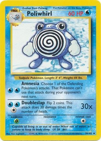 Poliwhirl (38/102) [Base Set Unlimited] | Shuffle n Cut Hobbies & Games