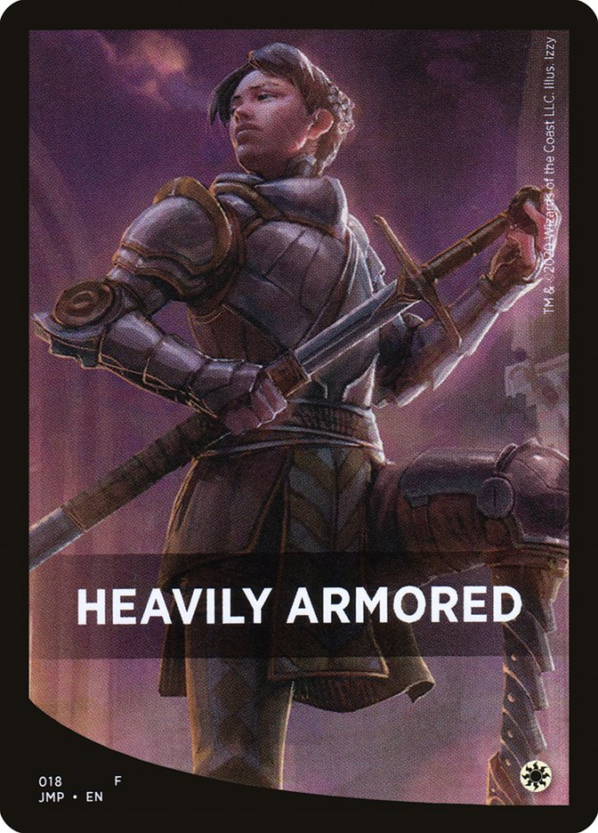 Heavily Armored Theme Card [Jumpstart Front Cards] | Shuffle n Cut Hobbies & Games