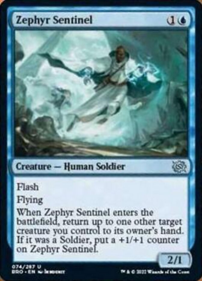 Zephyr Sentinel [The Brothers' War] | Shuffle n Cut Hobbies & Games