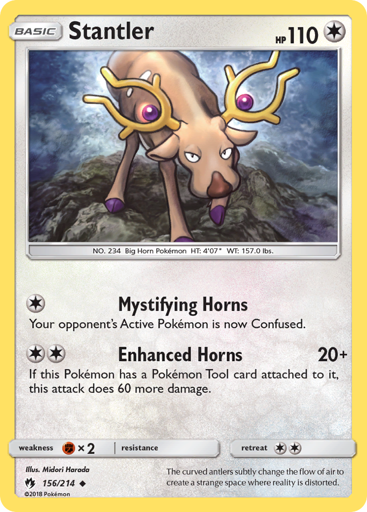 Stantler (156/214) [Sun & Moon: Lost Thunder] | Shuffle n Cut Hobbies & Games