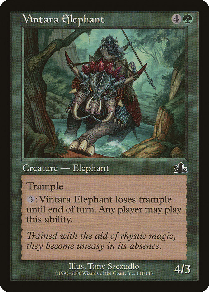 Vintara Elephant [Prophecy] | Shuffle n Cut Hobbies & Games