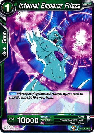 Infernal Emperor Frieza (BT5-072) [Miraculous Revival] | Shuffle n Cut Hobbies & Games