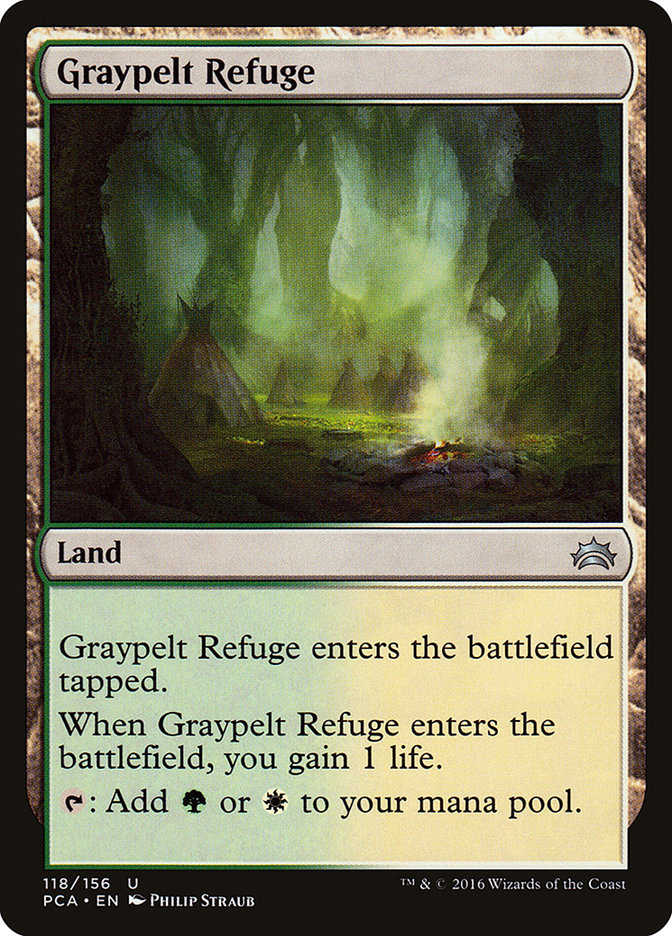 Graypelt Refuge [Planechase Anthology] | Shuffle n Cut Hobbies & Games