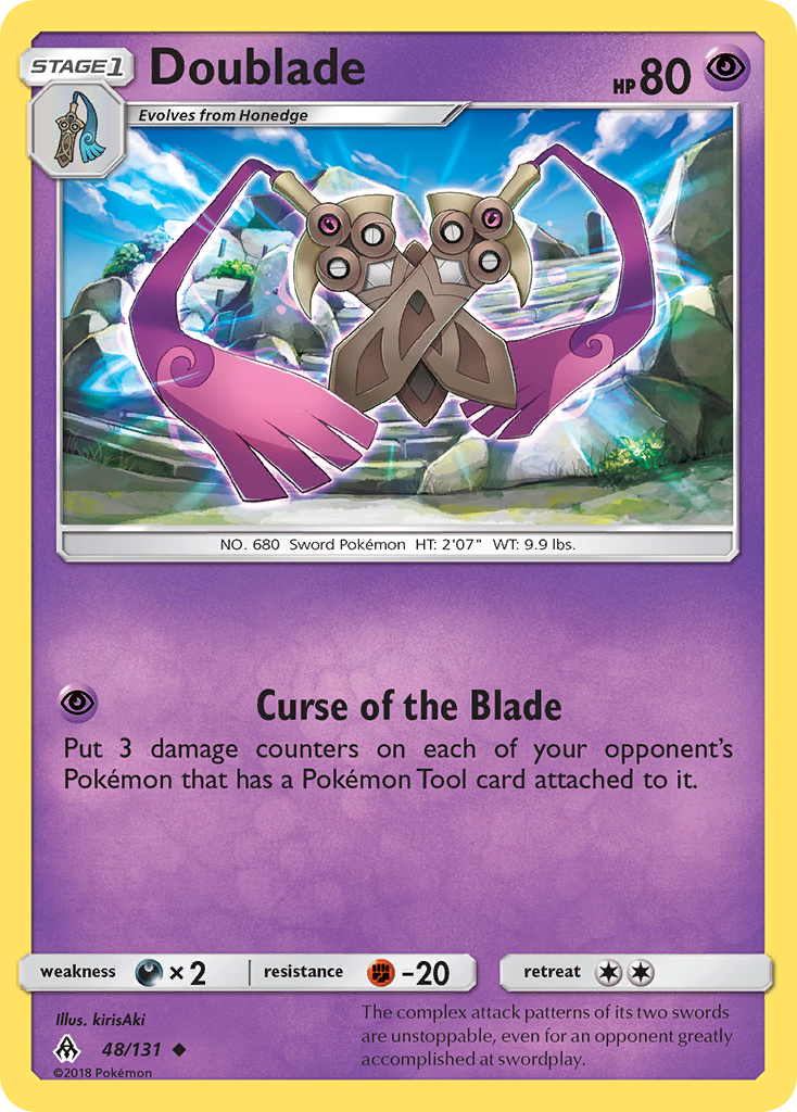 Doublade (48/131) [Sun & Moon: Forbidden Light] | Shuffle n Cut Hobbies & Games