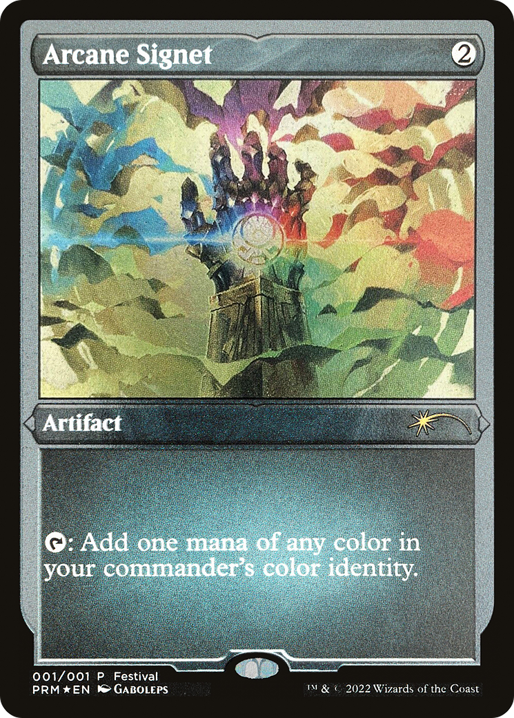 Arcane Signet (Foil Etched) [30th Anniversary Promos] | Shuffle n Cut Hobbies & Games