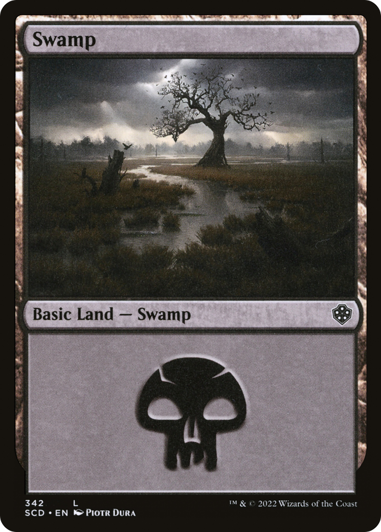 Swamp (342) [Starter Commander Decks] | Shuffle n Cut Hobbies & Games