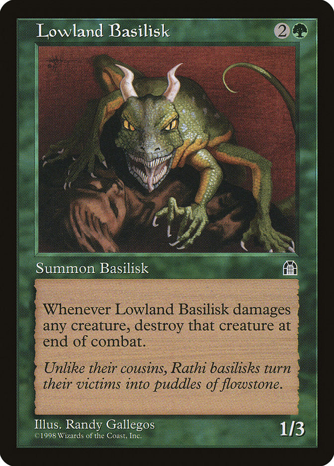 Lowland Basilisk [Stronghold] | Shuffle n Cut Hobbies & Games