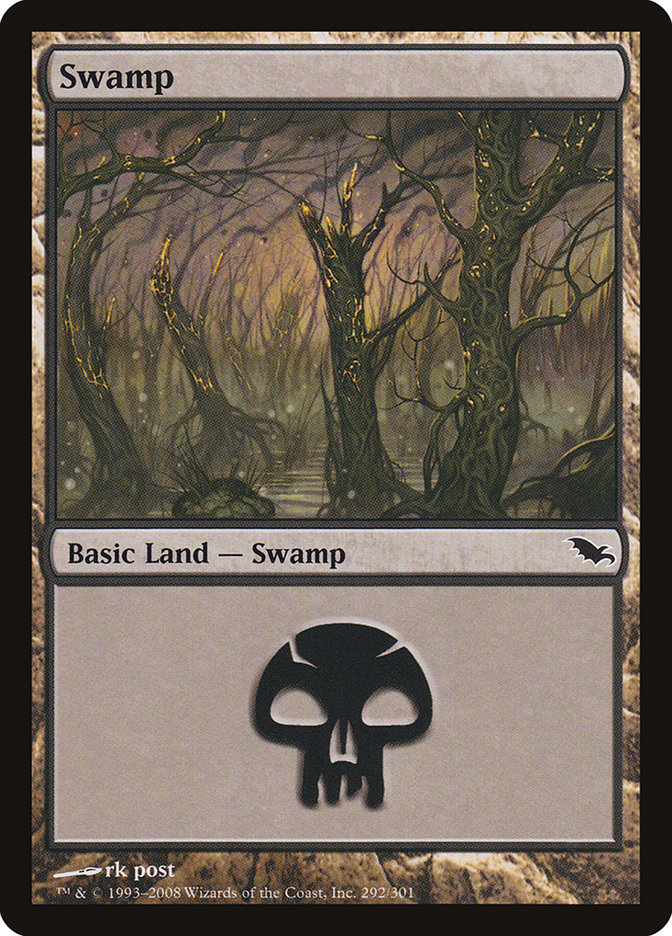 Swamp (292) [Shadowmoor] | Shuffle n Cut Hobbies & Games