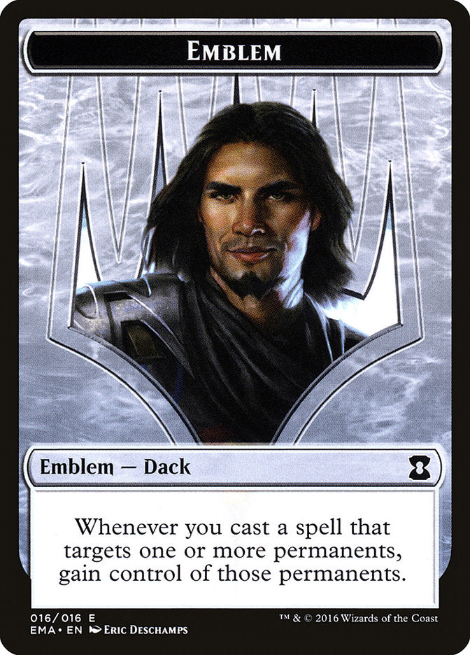 Dack Fayden Emblem [Eternal Masters Tokens] | Shuffle n Cut Hobbies & Games