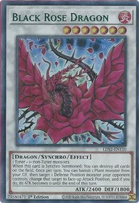 Black Rose Dragon (Green) [LDS2-EN110] Ultra Rare | Shuffle n Cut Hobbies & Games