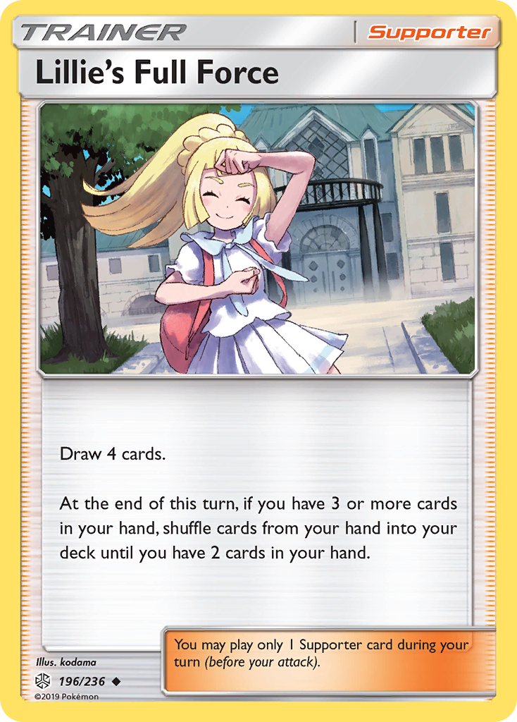 Lillie's Full Force (196/236) [Sun & Moon: Cosmic Eclipse] | Shuffle n Cut Hobbies & Games