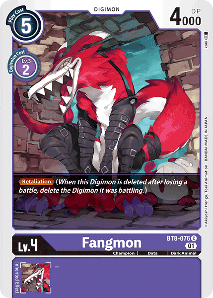 Fangmon [BT8-076] [New Awakening] | Shuffle n Cut Hobbies & Games