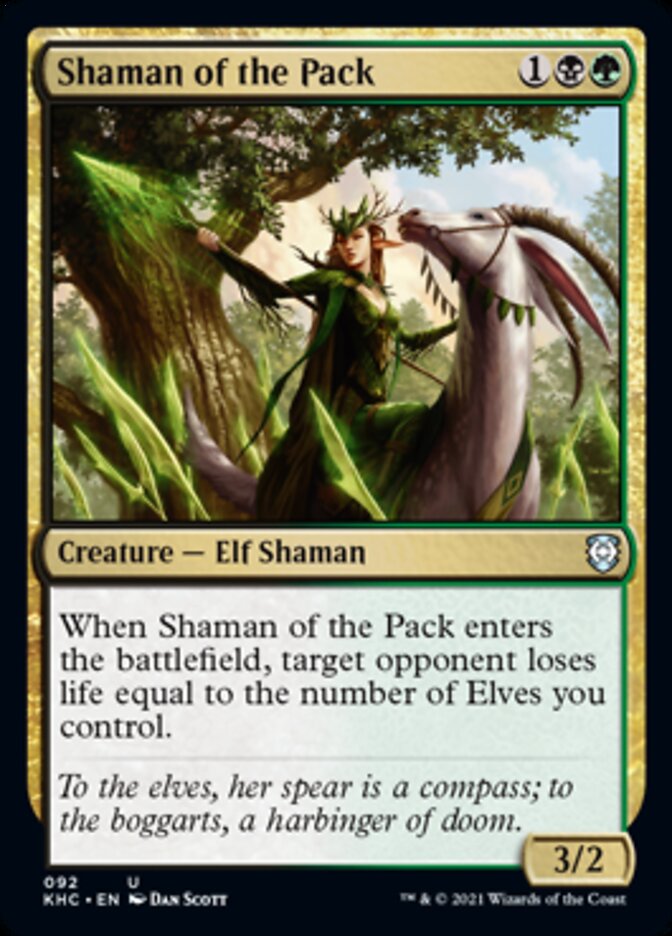 Shaman of the Pack [Kaldheim Commander] | Shuffle n Cut Hobbies & Games