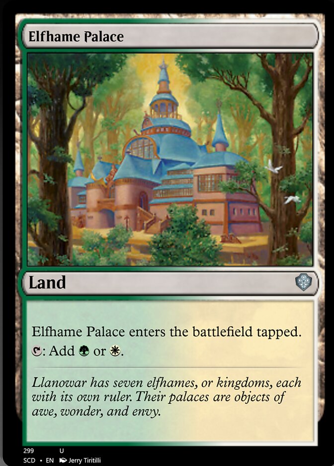 Elfhame Palace [Starter Commander Decks] | Shuffle n Cut Hobbies & Games