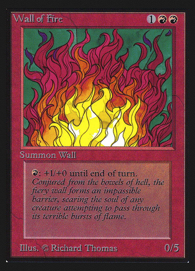 Wall of Fire [International Collectors' Edition] | Shuffle n Cut Hobbies & Games