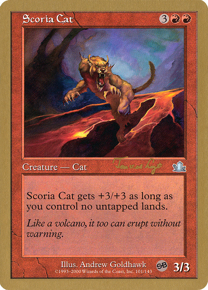 Scoria Cat (Tom van de Logt) (SB) [World Championship Decks 2001] | Shuffle n Cut Hobbies & Games
