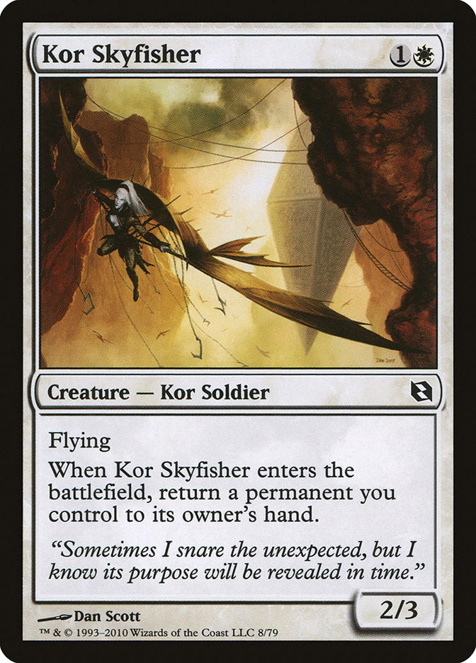 Kor Skyfisher [Duel Decks: Elspeth vs. Tezzeret] | Shuffle n Cut Hobbies & Games