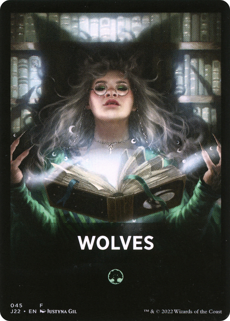 Wolves Theme Card [Jumpstart 2022 Front Cards] | Shuffle n Cut Hobbies & Games