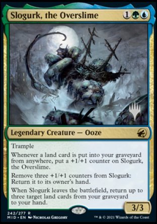 Slogurk, the Overslime (Promo Pack) [Innistrad: Midnight Hunt Promos] | Shuffle n Cut Hobbies & Games