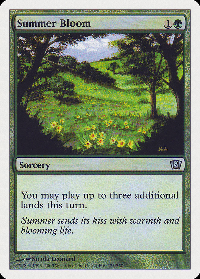 Summer Bloom [Ninth Edition] | Shuffle n Cut Hobbies & Games