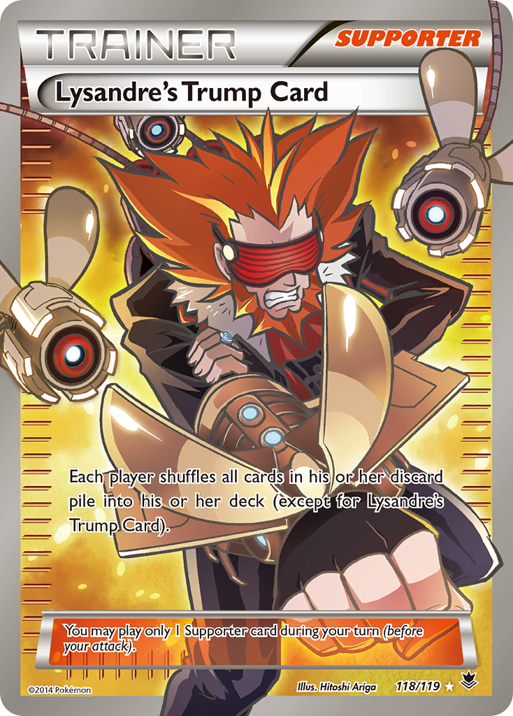 Lysandre's Trump Card (118/119) [XY: Phantom Forces] | Shuffle n Cut Hobbies & Games