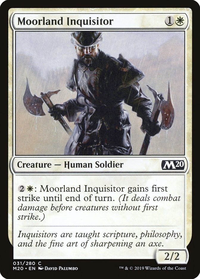 Moorland Inquisitor [Core Set 2020] | Shuffle n Cut Hobbies & Games