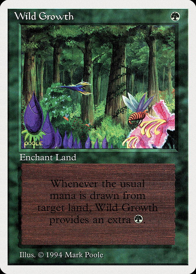 Wild Growth [Summer Magic / Edgar] | Shuffle n Cut Hobbies & Games