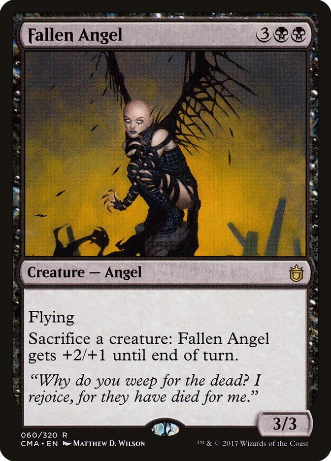 Fallen Angel [Commander Anthology] | Shuffle n Cut Hobbies & Games