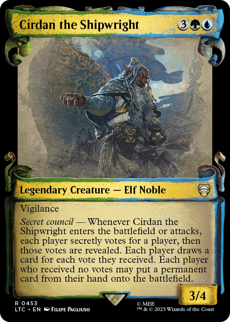 Cirdan the Shipwright [The Lord of the Rings: Tales of Middle-Earth Commander Showcase Scrolls] | Shuffle n Cut Hobbies & Games