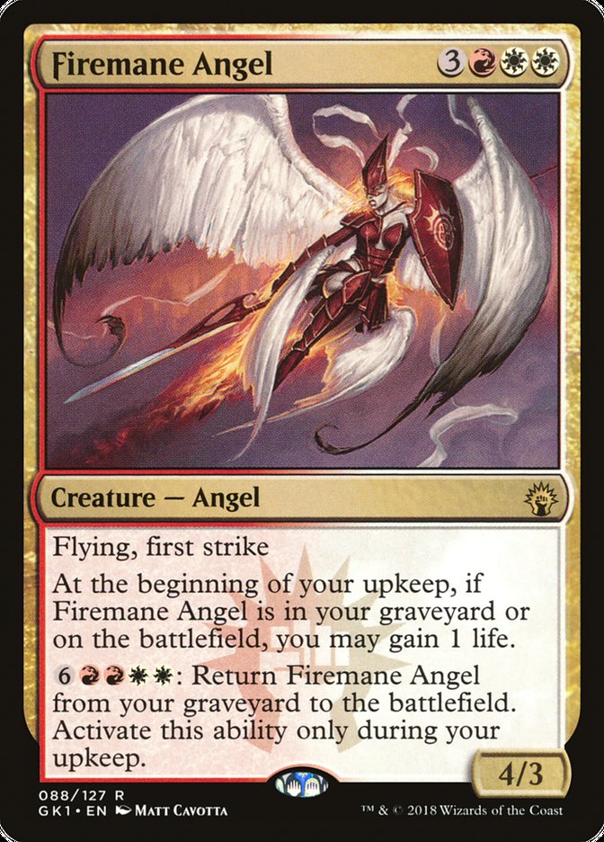 Firemane Angel [Guilds of Ravnica Guild Kit] | Shuffle n Cut Hobbies & Games