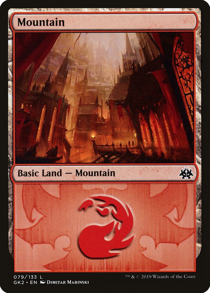 Mountain (79) [Ravnica Allegiance Guild Kit] | Shuffle n Cut Hobbies & Games