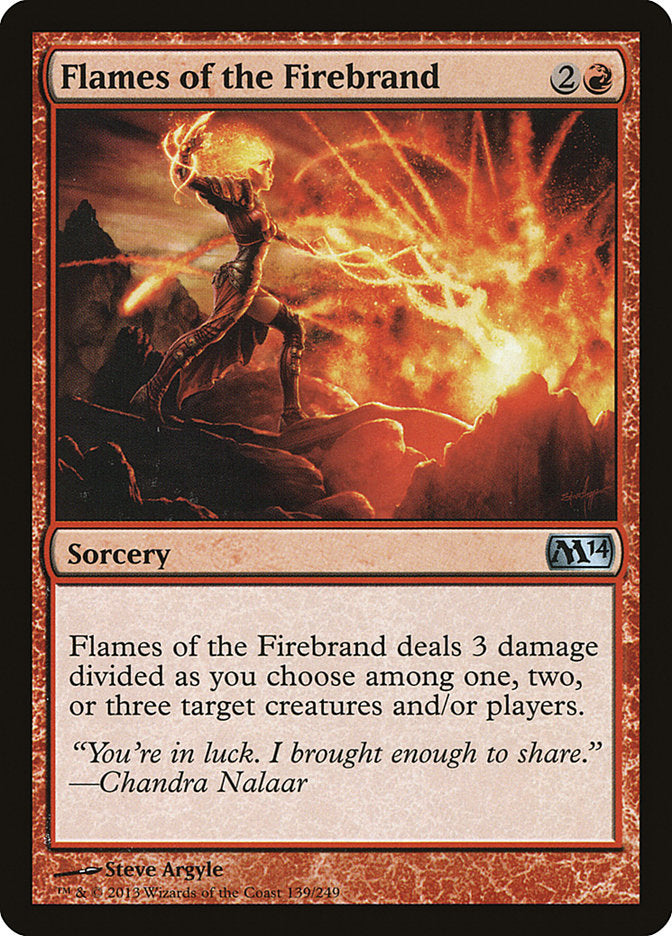 Flames of the Firebrand [Magic 2014] | Shuffle n Cut Hobbies & Games