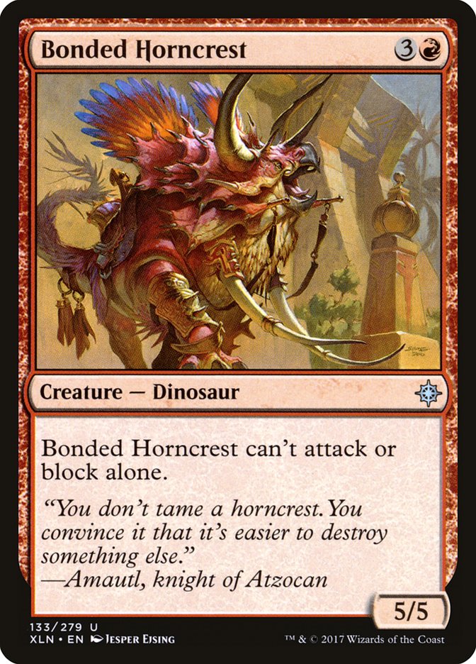 Bonded Horncrest [Ixalan] | Shuffle n Cut Hobbies & Games