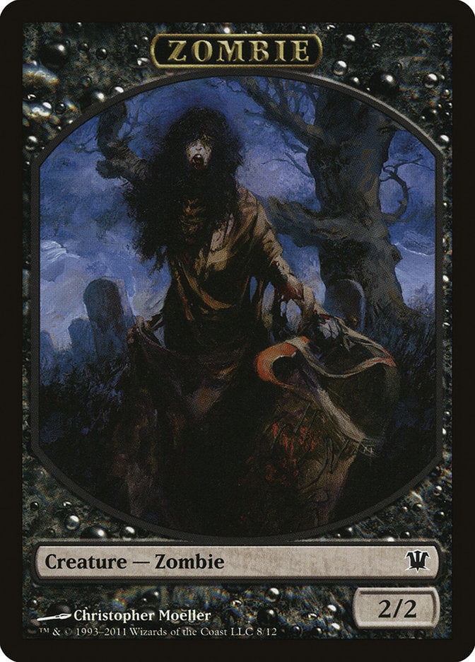 Zombie Token (8/12) [Innistrad Tokens] | Shuffle n Cut Hobbies & Games