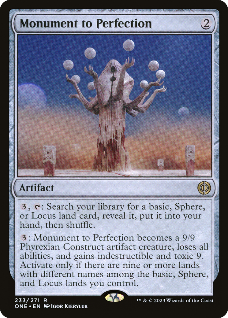 Monument to Perfection [Phyrexia: All Will Be One] | Shuffle n Cut Hobbies & Games