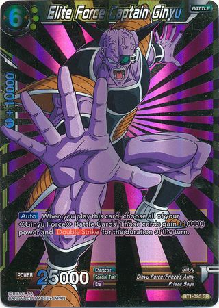 Elite Force Captain Ginyu [BT1-095] | Shuffle n Cut Hobbies & Games