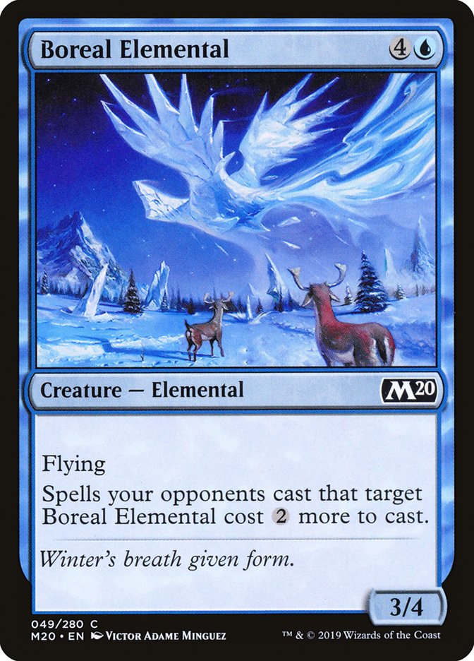 Boreal Elemental [Core Set 2020] | Shuffle n Cut Hobbies & Games